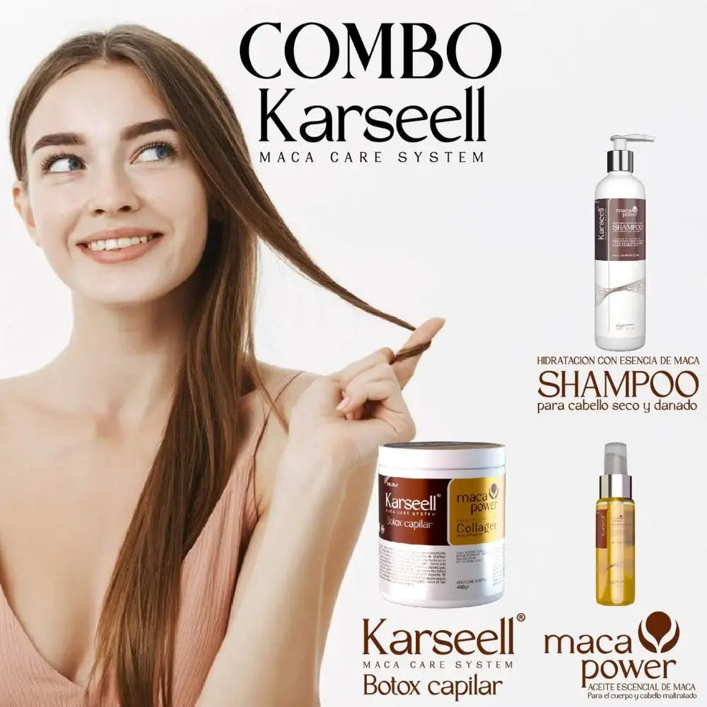 COMBO KARSEELL BY DR. USA: LA SOLUCIÓN PERFECTA PARA UN CABELLO SALUDABLE Y RADIANTE