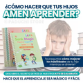 🌈KIT DE CALIGRAFÍA INFANTIL-4 CUADERNOS REUTILIZABLES🌈